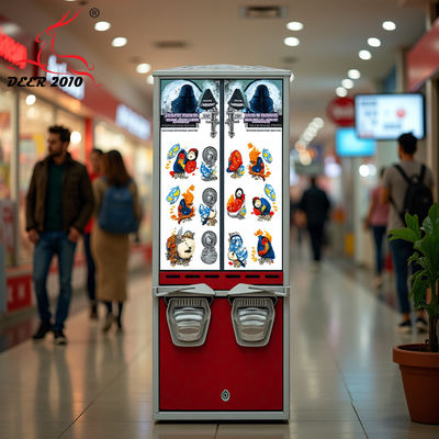 Altı Renk Seçenekli 2 Sütunlu Dövme Fotoğraf Etiketi Otomatı