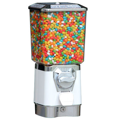 kabarcık gumball otomat beyaz 3.6kgs 46 cm metal alışveriş merkezi için 6 paralar standı